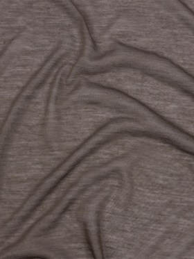 Famous Designer Taupe Featherweight Viscose and Cotton Jersey Famous Designer Taupe Featherweight Viscose and Cotton Jersey