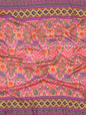 Gauzy Wrinkled Rayon Woven Panel Print – Pink and Purple Geometric Ikat – Mood Exclusive Sunny Square Gauzy Wrinkled Rayon Woven Panel Print – Pink and Purple Geometric Ikat – Mood Exclusive Sunny Square