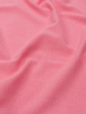 Heathered Hot Pink Cationic Polyester Stretch Twill Heathered Hot Pink Cationic Polyester Stretch Twill
