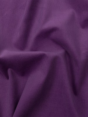 Featherwale Cotton Corduroy – Aubergine – Dawn Collection Featherwale Cotton Corduroy – Aubergine – Dawn Collection