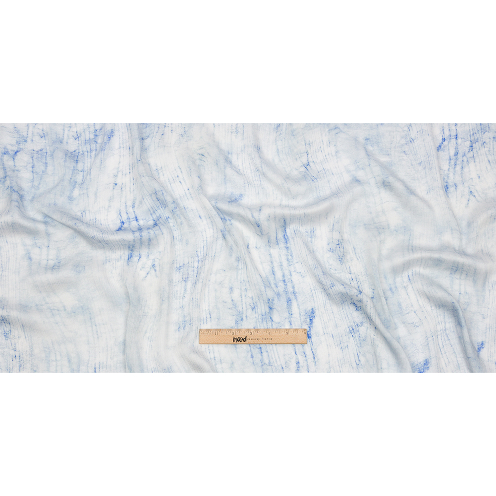 Mood Exclusive Whispering Woods Crinkled Polyester Charmeuse Mood Exclusive Whispering Woods Crinkled Polyester Charmeuse