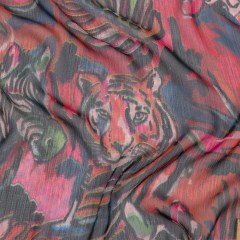 Mood Exclusive Blending Beasts Crinkled Polyester Chiffon Mood Exclusive Blending Beasts Crinkled Polyester Chiffon