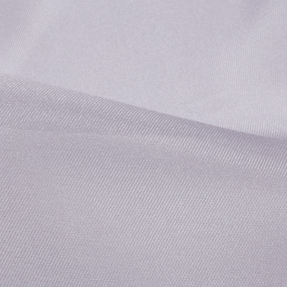 Polyester Twill Organdy – Shimmering Silver – Quinn Collection Polyester Twill Organdy – Shimmering Silver – Quinn Collection
