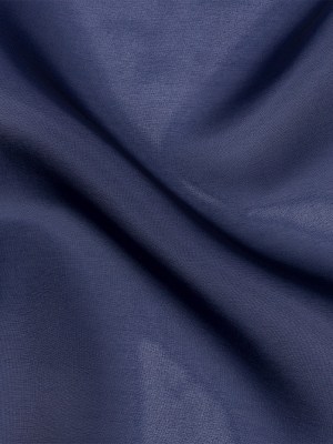 Polyester Twill Organdy – Shimmering Navy – Quinn Collection Polyester Twill Organdy – Shimmering Navy – Quinn Collection