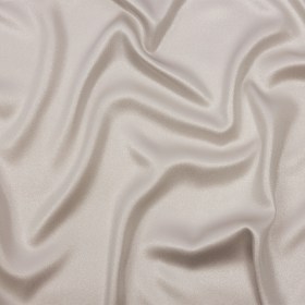 Ultra-Smooth Polyester Georgette with Foiling – Beige and Silver – Valeria Collection Ultra-Smooth Polyester Georgette with Foiling – Beige and Silver – Valeria Collection