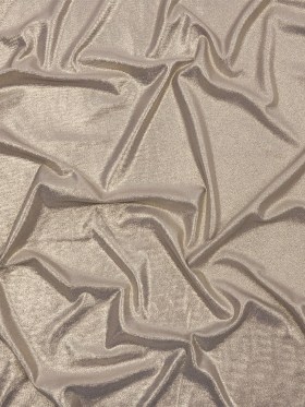 Polyester Interlock Knit with Gold Foiling – Gray – Oriana Collection Polyester Interlock Knit with Gold Foiling – Gray – Oriana Collection