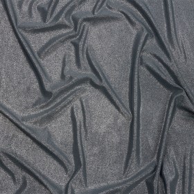 Foiled ITY Interlock Knit – Steel Gray and Silver – Gaby Collection Foiled ITY Interlock Knit – Steel Gray and Silver – Gaby Collection
