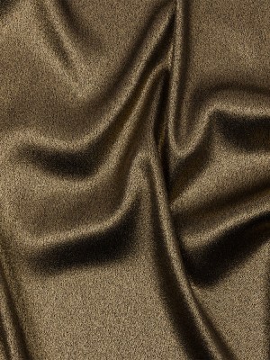 Stretch Polyester Crepe with Gold Foiling – Black – Devyn Collection Stretch Polyester Crepe with Gold Foiling – Black – Devyn Collection
