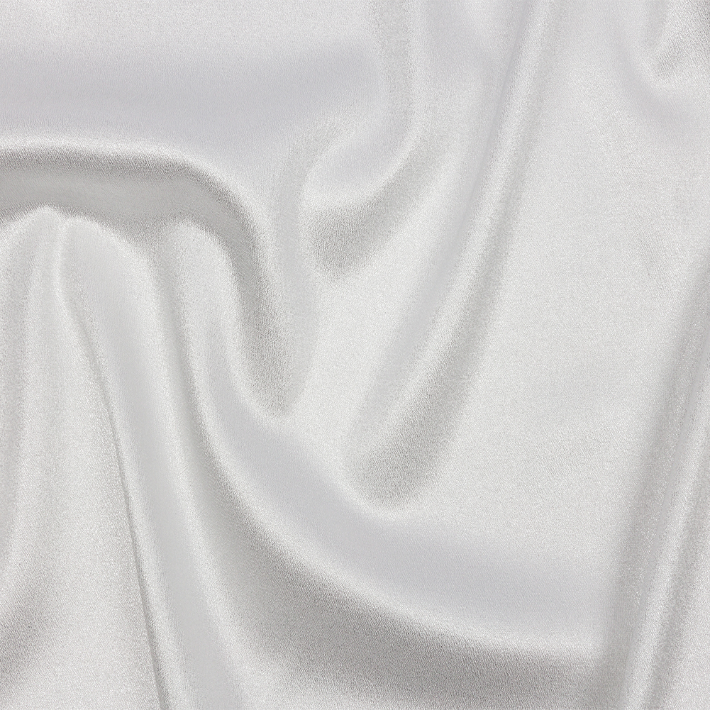 Stretch Polyester Crepe with Gold Foiling – White – Devyn Collection Stretch Polyester Crepe with Gold Foiling – White – Devyn Collection