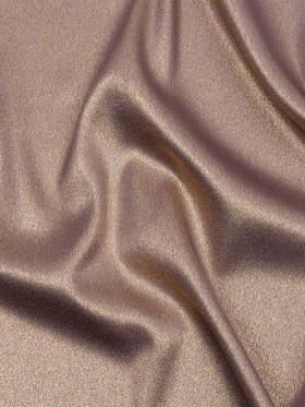 Stretch Polyester Crepe with Gold Foiling – Purplish Gray – Devyn Collection Stretch Polyester Crepe with Gold Foiling – Purplish Gray – Devyn Collection