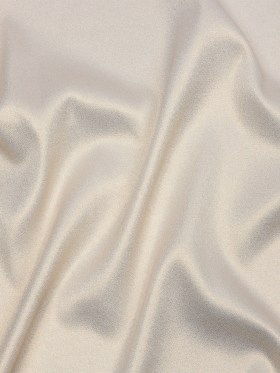 Stretch Polyester Crepe with Gold Foiling – White – Devyn Collection Stretch Polyester Crepe with Gold Foiling – White – Devyn Collection