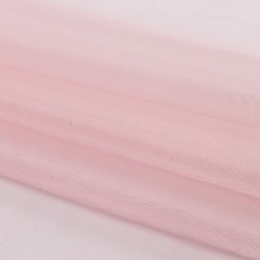 Polyester Mesh Organza with Silver Glitter – Baby Pink – Starlight Collection Polyester Mesh Organza with Silver Glitter – Baby Pink – Starlight Collection