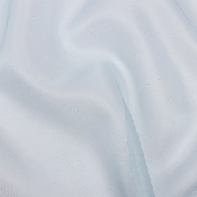 Polyester Mesh Organza with Gold Glitter – Sky Blue – Starlight Collection Polyester Mesh Organza with Gold Glitter – Sky Blue – Starlight Collection