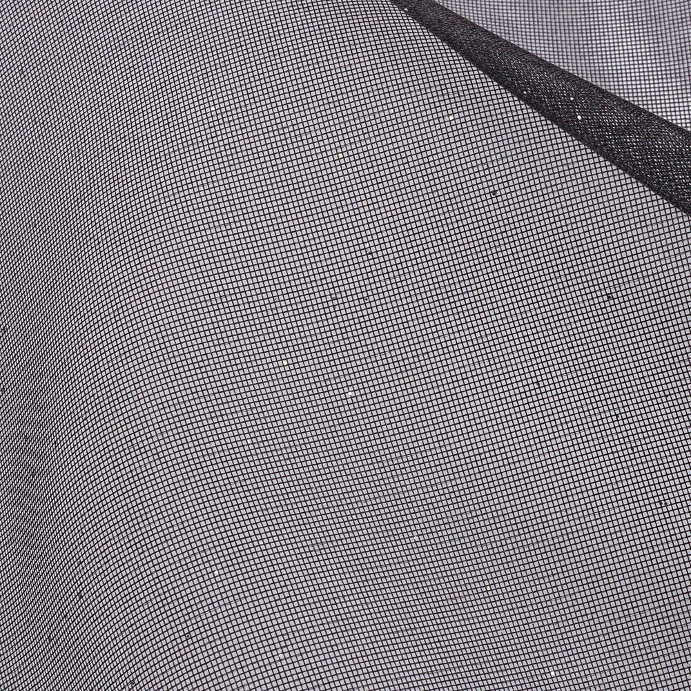 Polyester Mesh Organza with Silver Glitter – Black – Starlight Collection Polyester Mesh Organza with Silver Glitter – Black – Starlight Collection