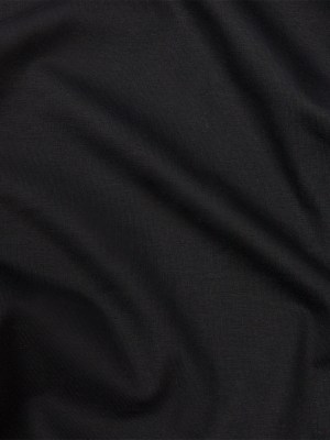 Black Stretch Rayon Jersey Black Stretch Rayon Jersey