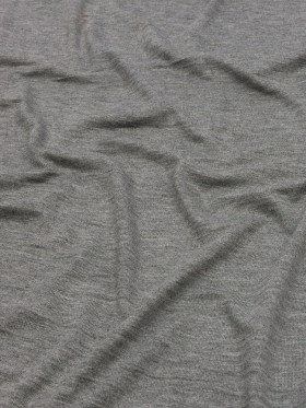 Heathered Gray Stretch Rayon Jersey Heathered Gray Stretch Rayon Jersey