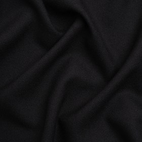 Black Heavy Wool Crepe Black Heavy Wool Crepe