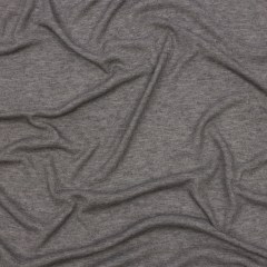 Heathered Pewter Lightweight Rayon Rib Knit Heathered Pewter Lightweight Rayon Rib Knit