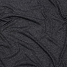 Dark Gray Heathered Polyester Jersey Dark Gray Heathered Polyester Jersey