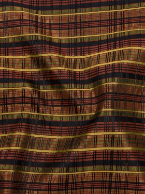 Olive, Burgundy and Black Plaid Polyester Jacquard Olive, Burgundy and Black Plaid Polyester Jacquard