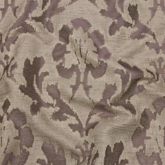 Dusty Lilac and Oatmeal Abstracted Leaves Polyester Jacquard Dusty Lilac and Oatmeal Abstracted Leaves Polyester Jacquard
