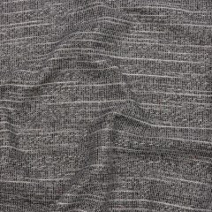 Black, White and Silver Metallic Polyester Tweed Black, White and Silver Metallic Polyester Tweed