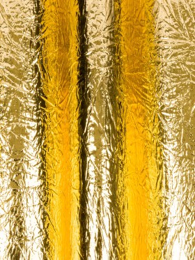 Crinkled Mirror Vinyl with Fabric Backing – Gold – Ingot Collection Crinkled Mirror Vinyl with Fabric Backing – Gold – Ingot Collection