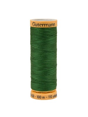 Gutermann Cotton Thread 100m – 8760 Medium Irish Green Gutermann Cotton Thread 100m – 8760 Medium Irish Green