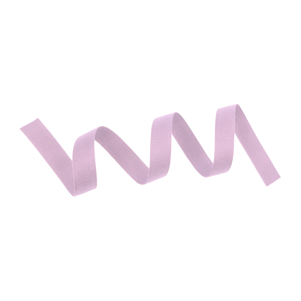 Tilly Grape Smoke Herringbone Cotton Twill Tape – 15mm Tilly Grape Smoke Herringbone Cotton Twill Tape – 15mm