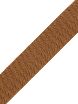 Tilly Coffee Herringbone Cotton Twill Tape – 20mm Tilly Coffee Herringbone Cotton Twill Tape – 20mm