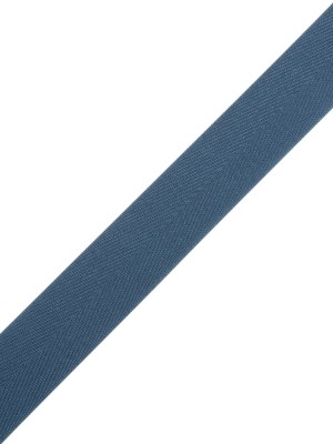 Tilly Mineral Gray Herringbone Cotton Twill Tape – 20mm Tilly Mineral Gray Herringbone Cotton Twill Tape – 20mm