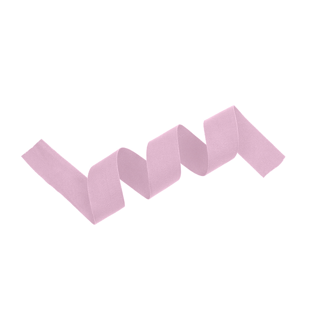 Tilly Grape Smoke Herringbone Cotton Twill Tape - 25mm