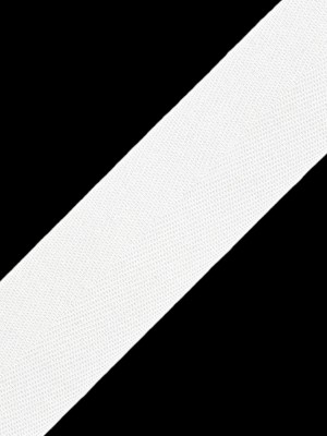 Tilly White Herringbone Cotton Twill Tape – 25mm Tilly White Herringbone Cotton Twill Tape – 25mm