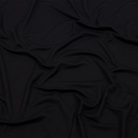 Black Stretch Rayon French Terry Black Stretch Rayon French Terry