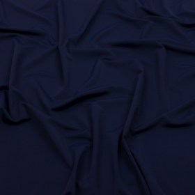 Navy Stretch Nylon Interlock Knit Navy Stretch Nylon Interlock Knit