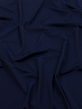 Navy Stretch Nylon Interlock Knit Navy Stretch Nylon Interlock Knit