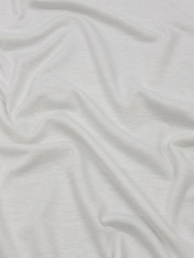 Off White Lightweight Polyester French Terry Off White Lightweight Polyester French Terry