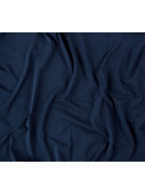 Muted Navy Stretch Cotton Jersey Muted Navy Stretch Cotton Jersey
