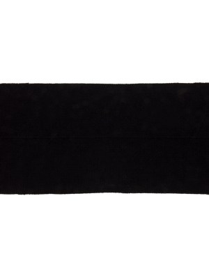 Black 1×1 Foldover Rib Knit Trim – 37″ x 5.5″ Black 1×1 Foldover Rib Knit Trim – 37″ x 5.5″