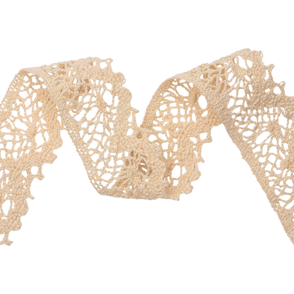 Natural Hanging Baskets Cotton Cluny Lace Trim – 1.625″ Natural Hanging Baskets Cotton Cluny Lace Trim – 1.625″
