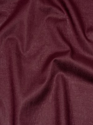 Mercerized Organic Egyptian Cotton Voile – Burgundy – Toulouse Collection Mercerized Organic Egyptian Cotton Voile – Burgundy – Toulouse Collection