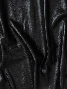 Textured Faux Leather – Metallic Black – Ileana Collection Textured Faux Leather – Metallic Black – Ileana Collection