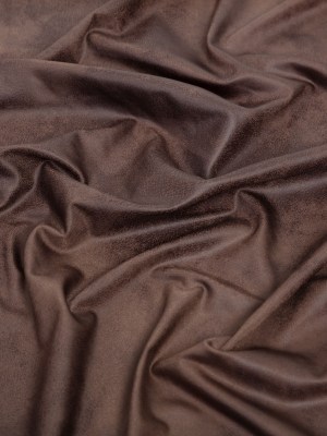 Faux Leather Foil Stretch Polyester Knit – Dark Brown Cloud Textured – Vanessa Collection Faux Leather Foil Stretch Polyester Knit – Dark Brown Cloud Textured – Vanessa Collection