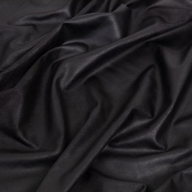 Faux Leather Foil Stretch Polyester Knit – Black Cloud Textured – Vanessa Collection Faux Leather Foil Stretch Polyester Knit – Black Cloud Textured – Vanessa Collection