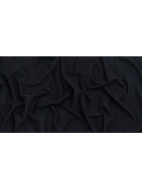 Stretch Cotton and Nylon Twill French Terry Knit – Black and Midnight Stretch Cotton and Nylon Twill French Terry Knit – Black and Midnight