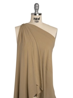 Stretch Viscose Jersey – Beige Stretch Viscose Jersey – Beige