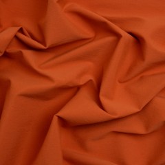 Creped Stretch Polyester Woven – Burnt Orange Creped Stretch Polyester Woven – Burnt Orange