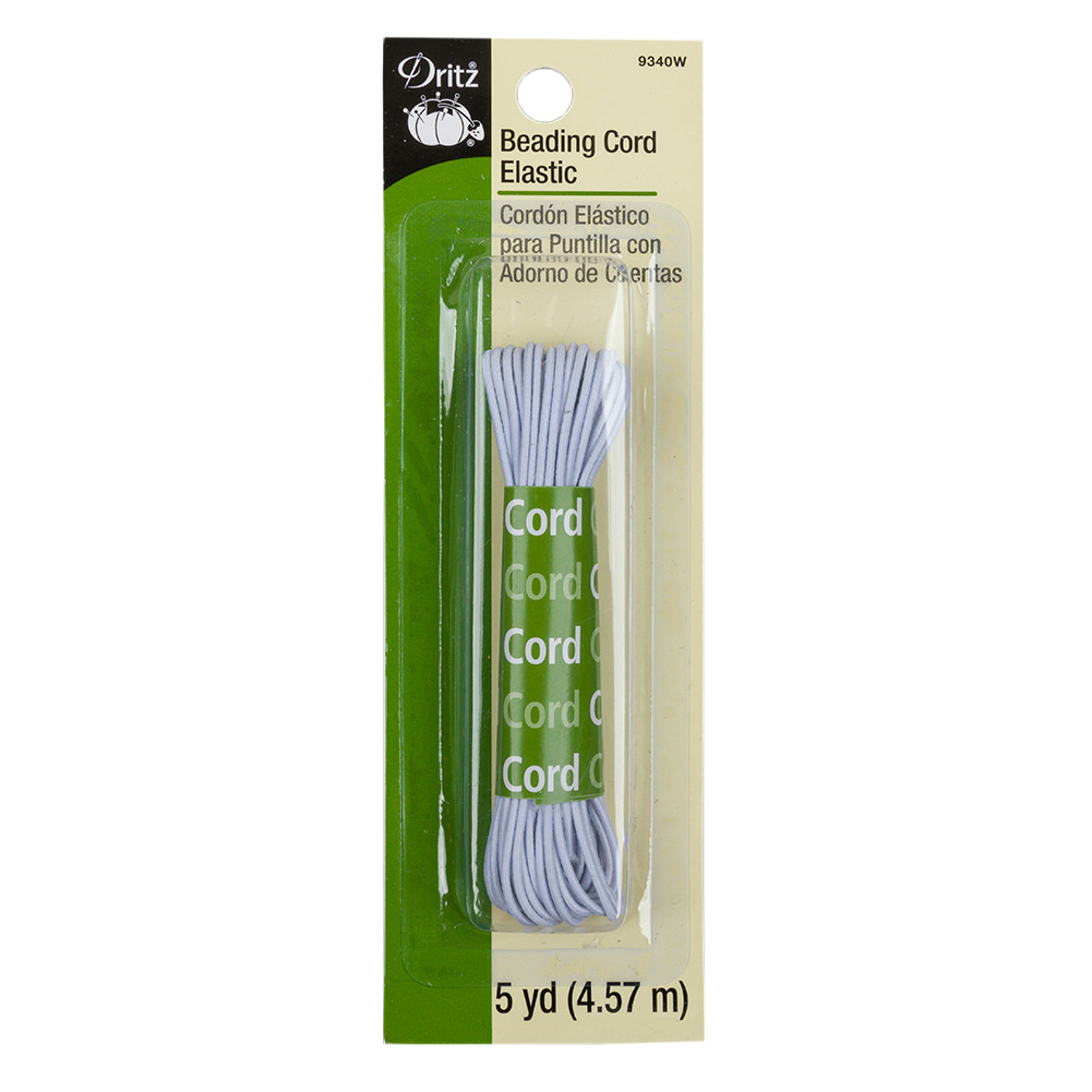 Dritz White Beading Cord Elastic – 5 yd Dritz White Beading Cord Elastic – 5 yd