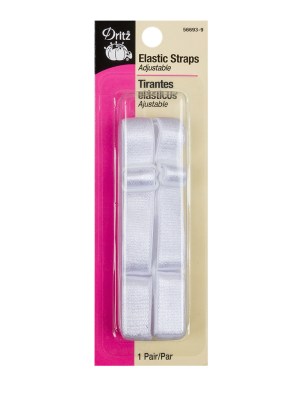 Dritz White Elastic Straps – 1 pair Dritz White Elastic Straps – 1 pair