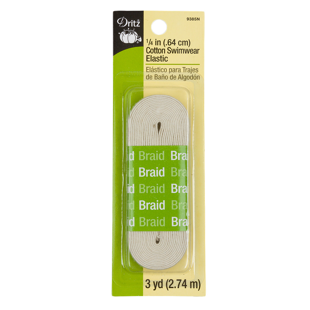 Dritz Cotton Swimwear Elastic - 0.25"